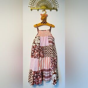 Cat & Jack Patchwork Maxi Dress. 4/5.